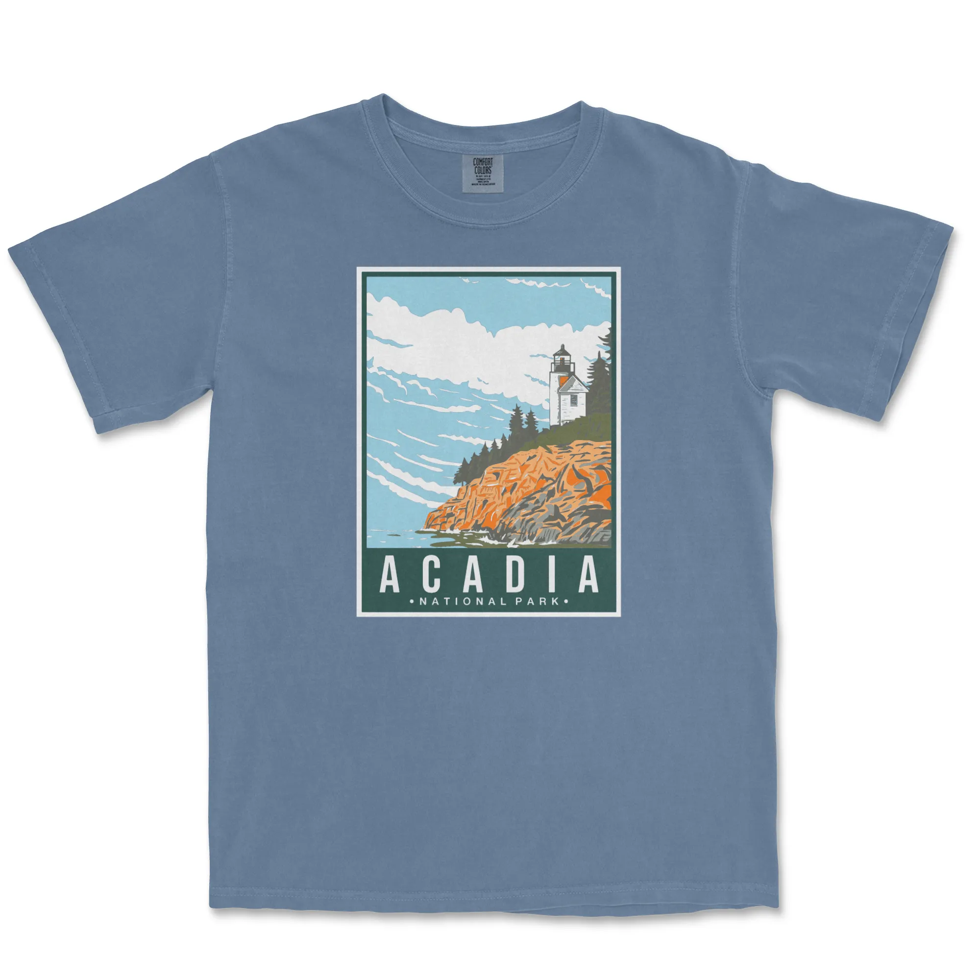 Acadia National Park Comfort Colors T Shirt