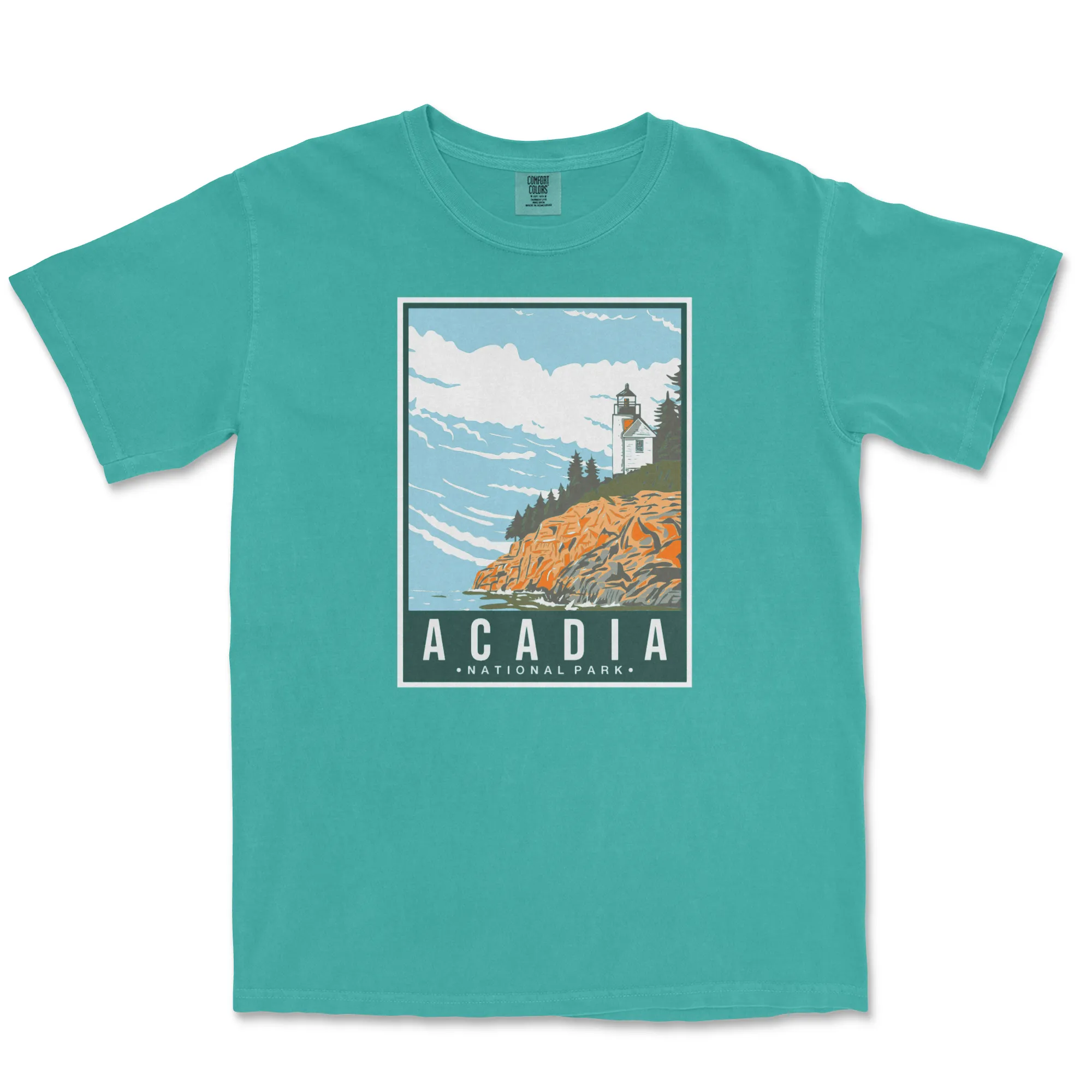 Acadia National Park Comfort Colors T Shirt