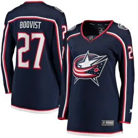 Adam Boqvist Columbus Blue Jackets Fanatics Branded Women's Home Breakaway Player Jersey - Navy