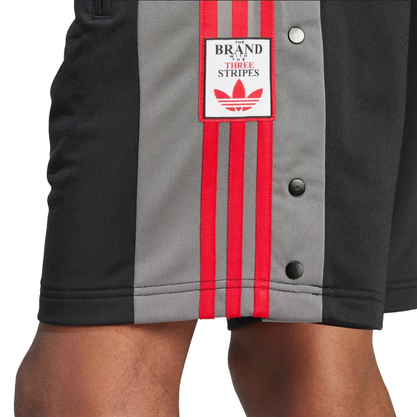 Adidas Adibreak men's sports shorts IM9446 black-grey-red