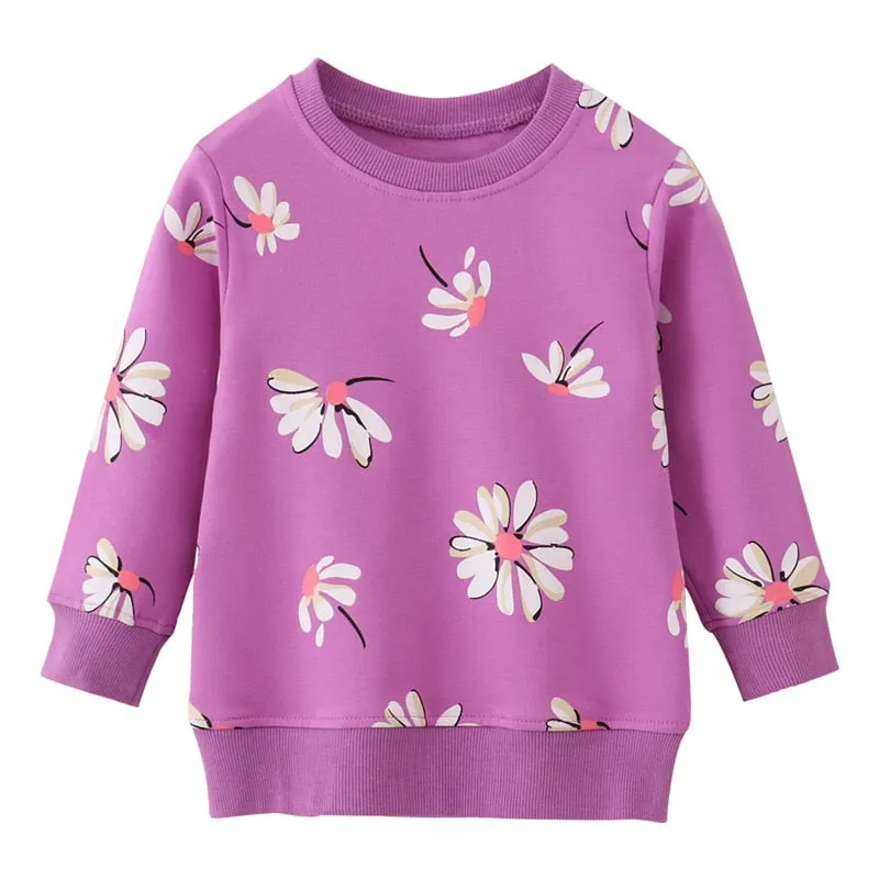 Adrianna Printed Sweatershirt