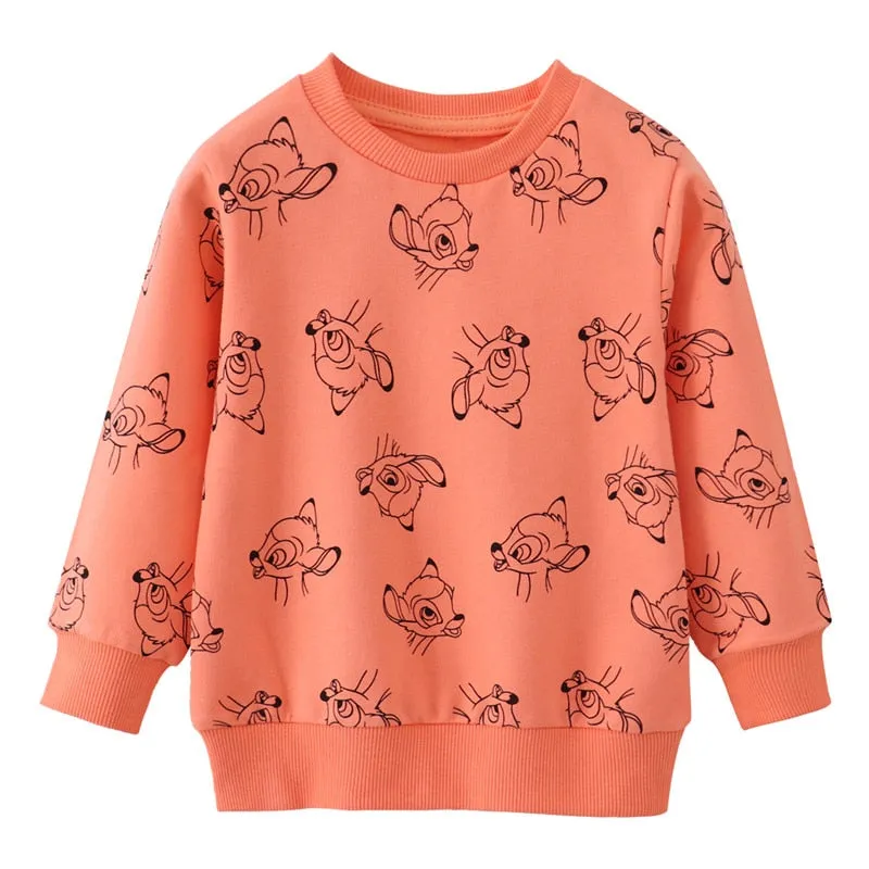 Adrianna Printed Sweatershirt