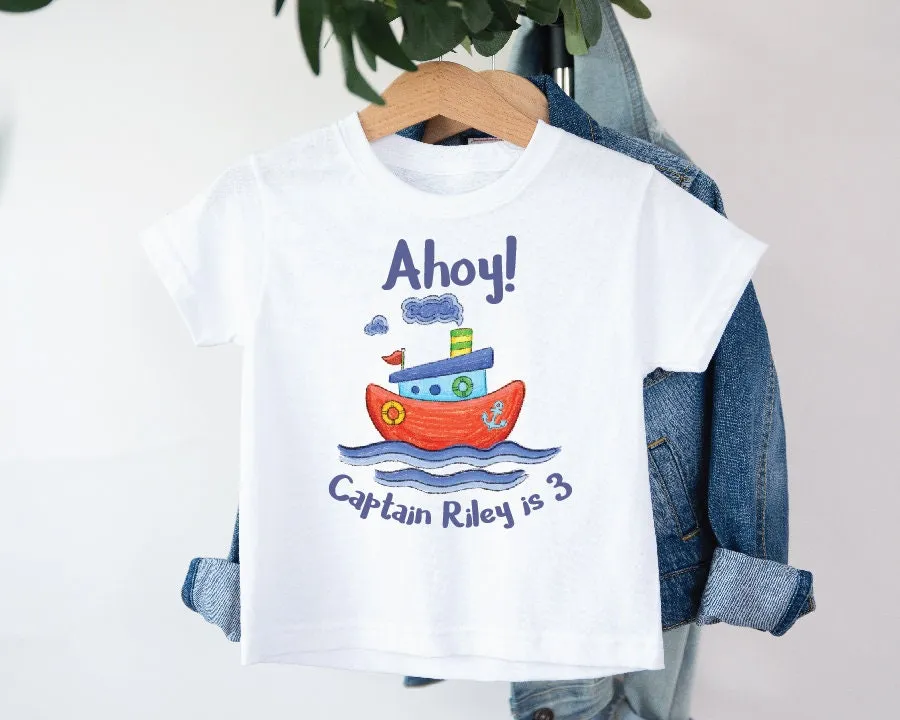 Ahoy Captain T-Shirt