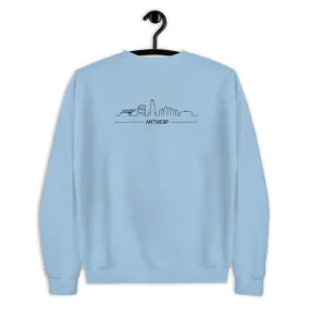 Antwerp Skyline Back Sweater