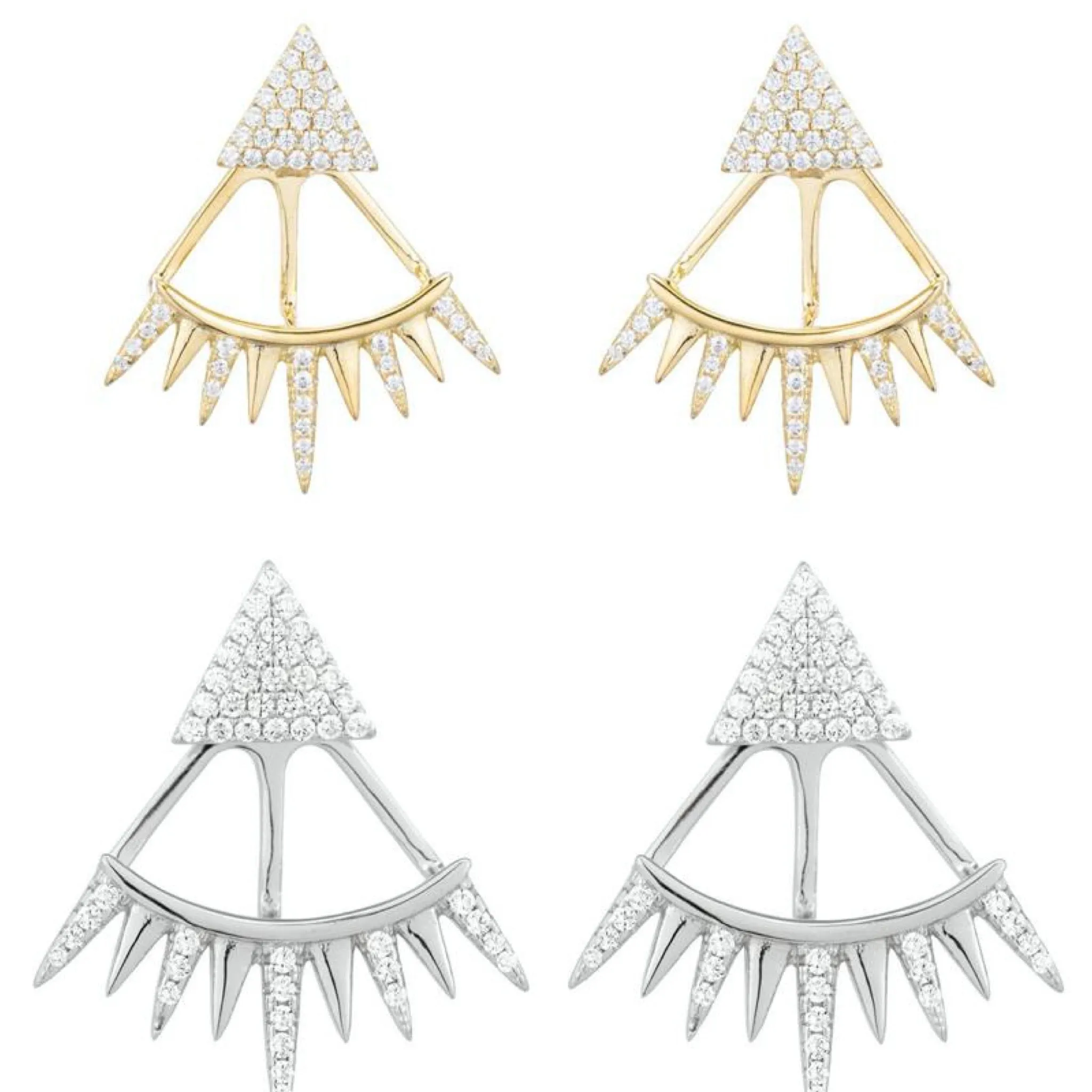 Ashley Schenkein Spike Earrings