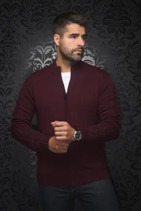 Au Noir Sweaters | Esteban Burgundy