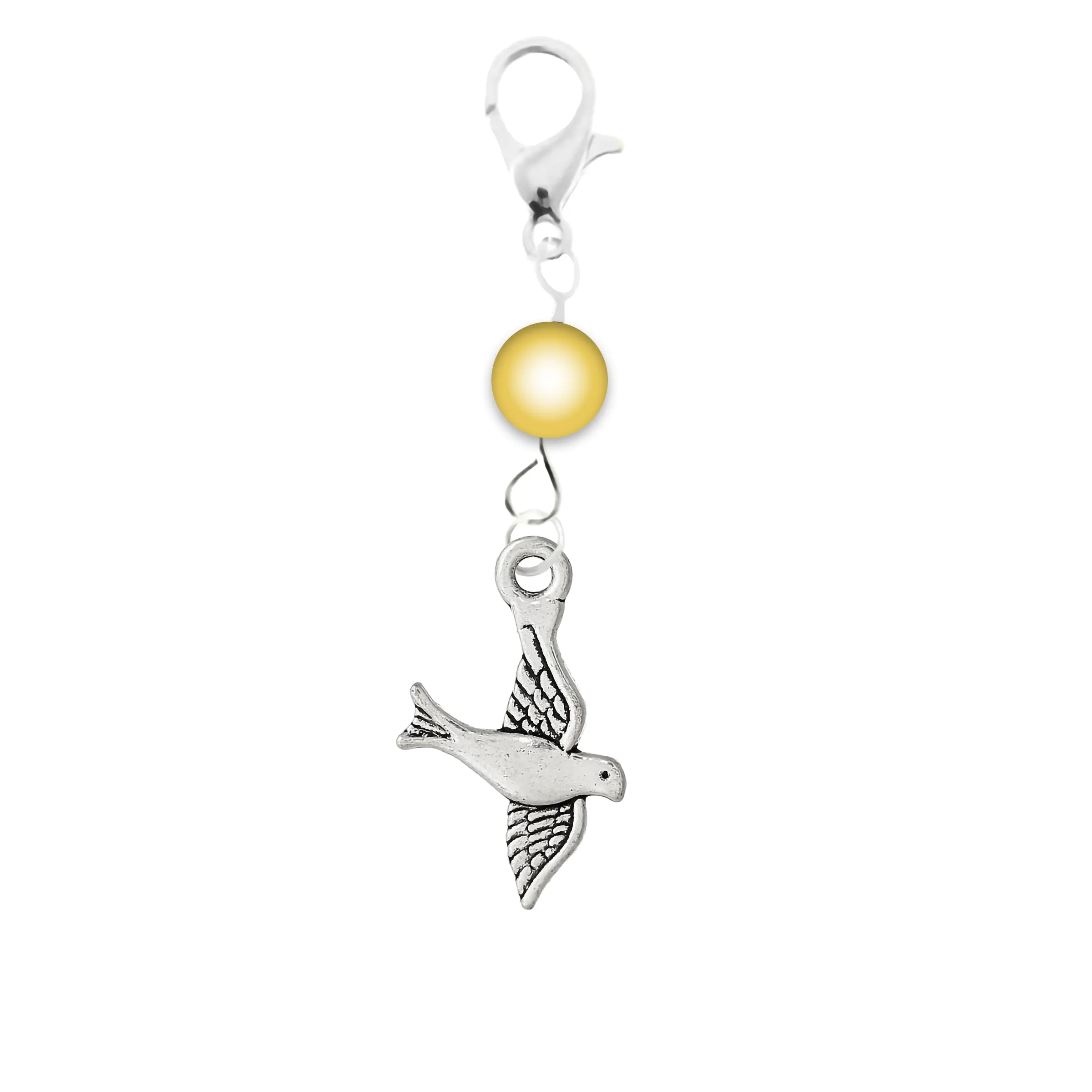 AVBeads Accessory Charm Clips Clip-On Bird Charm ACC-42733-A2