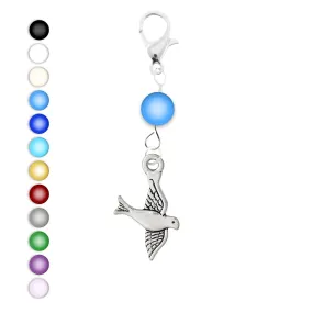 AVBeads Accessory Charm Clips Clip-On Bird Charm ACC-42733-A2