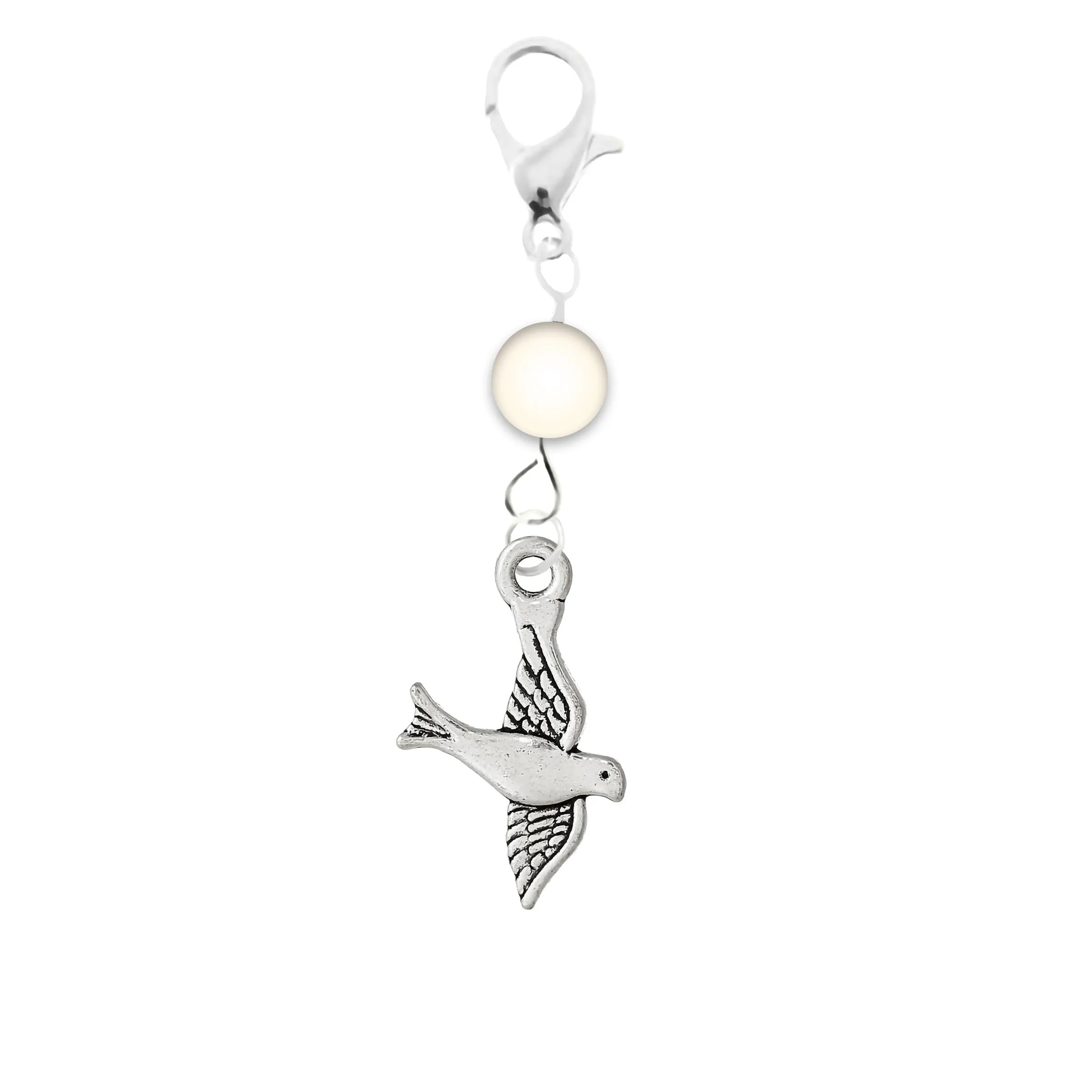 AVBeads Accessory Charm Clips Clip-On Bird Charm ACC-42733-A2