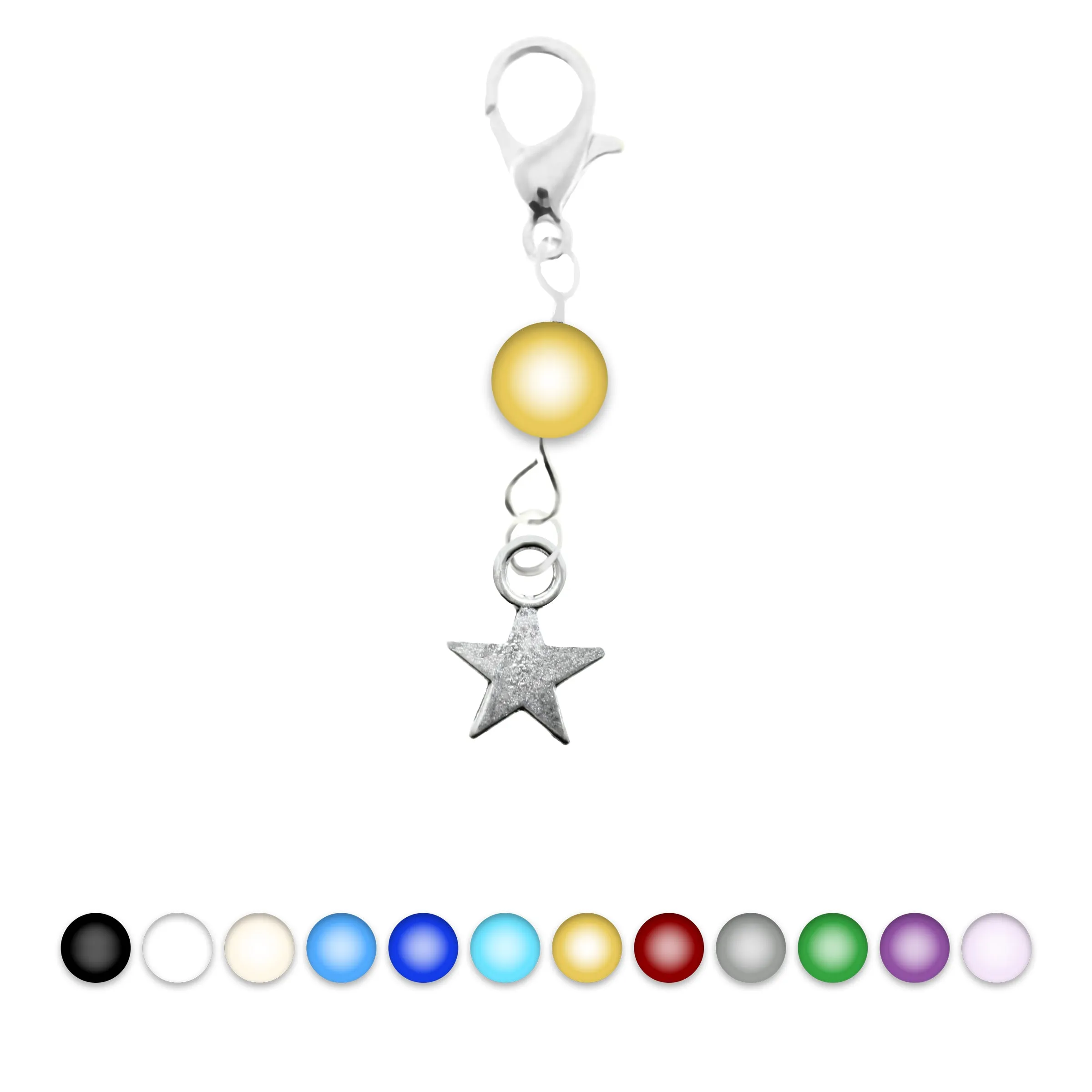 AVBeads Accessory Charm Clips Clip-On Star Charm ACC-21615-A2