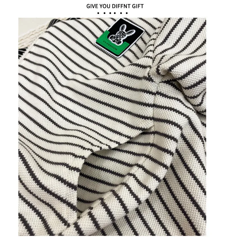 Baby Kid Boys Striped Jackets Outwears