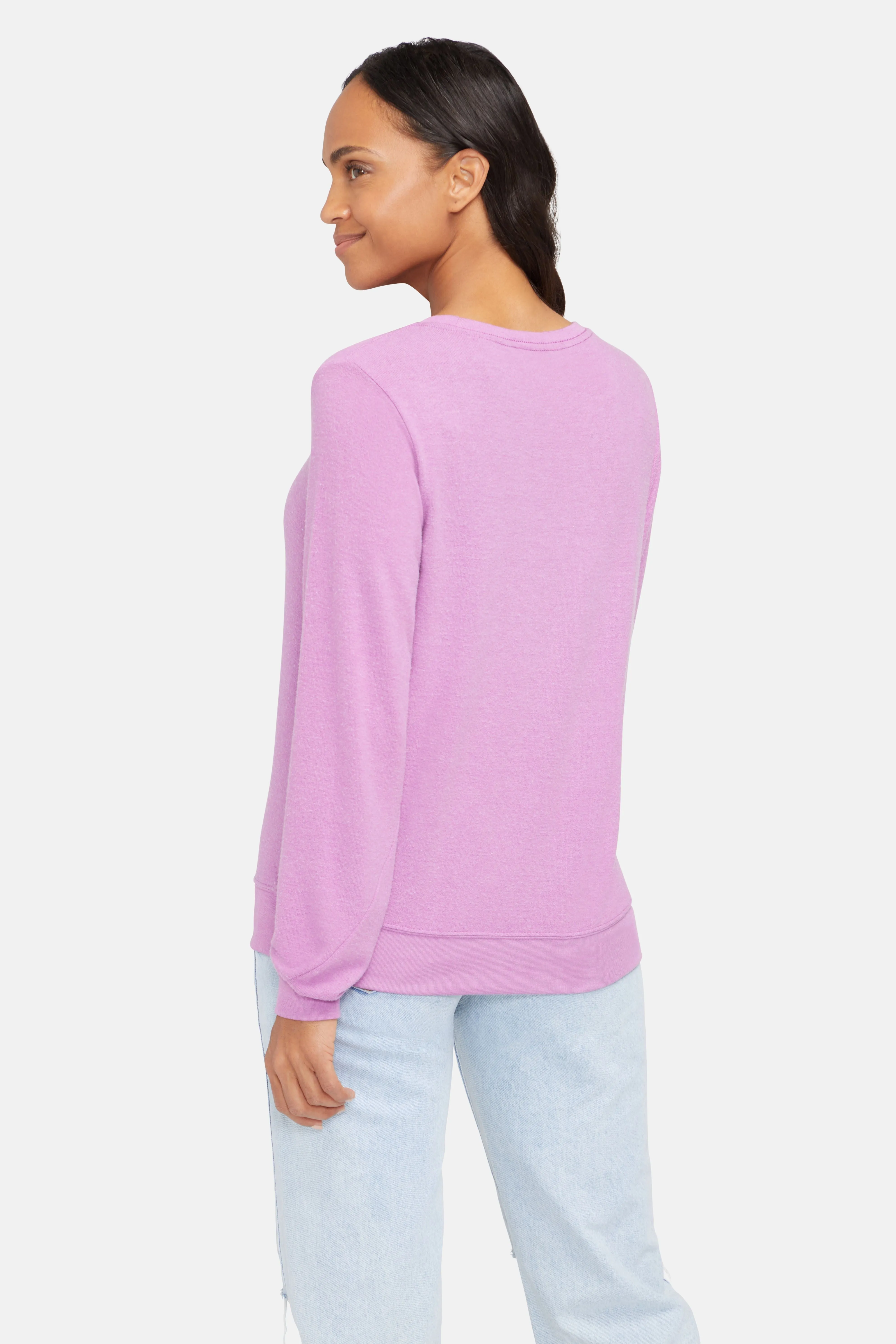 Baggy Beach Jumper | Radiant Orchid