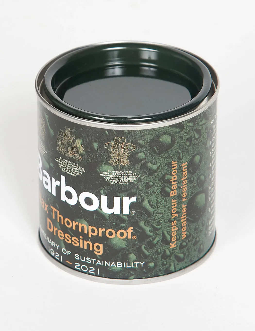 Barbour Centenary Thornproof Wax Dressing Tin