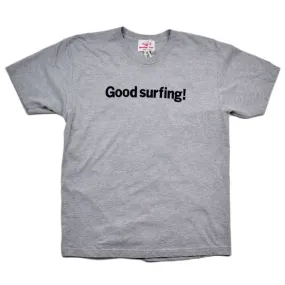 Battenwear – Good Surfing T-Shirt – Heather Grey