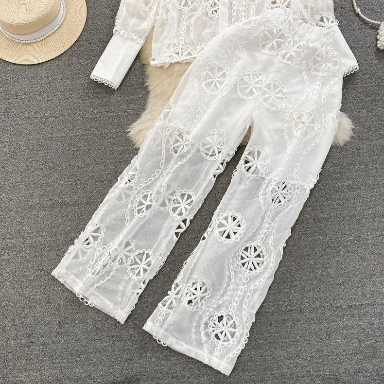 Belleza Summer Coord Set inWhite