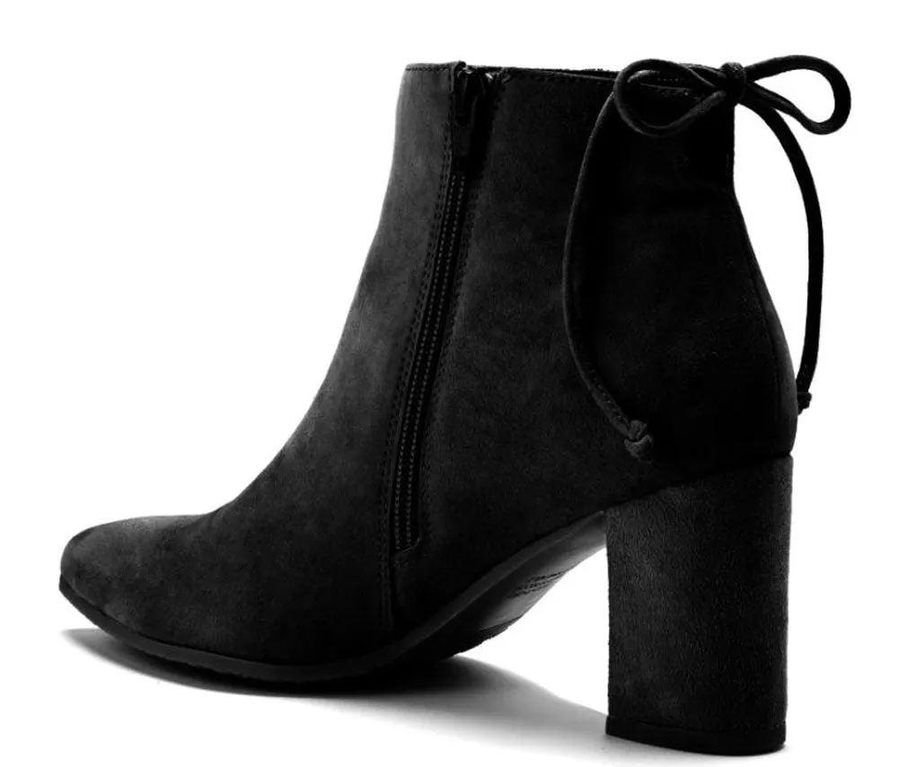 BLONDO Tiana Women | Black Suede (B5575)