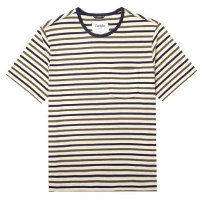 Corridor Organic Striped T-Shirt Natural