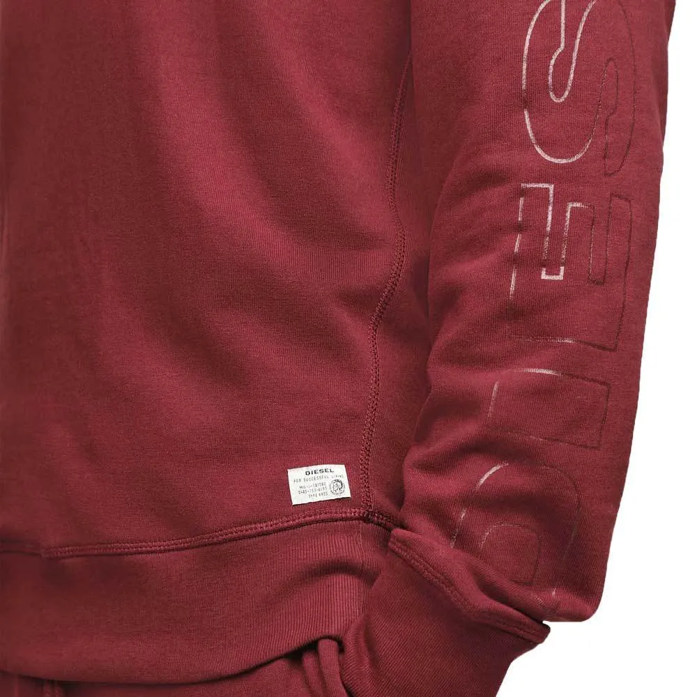 Diesel UMLT Willy Sweatshirt - Burgundy