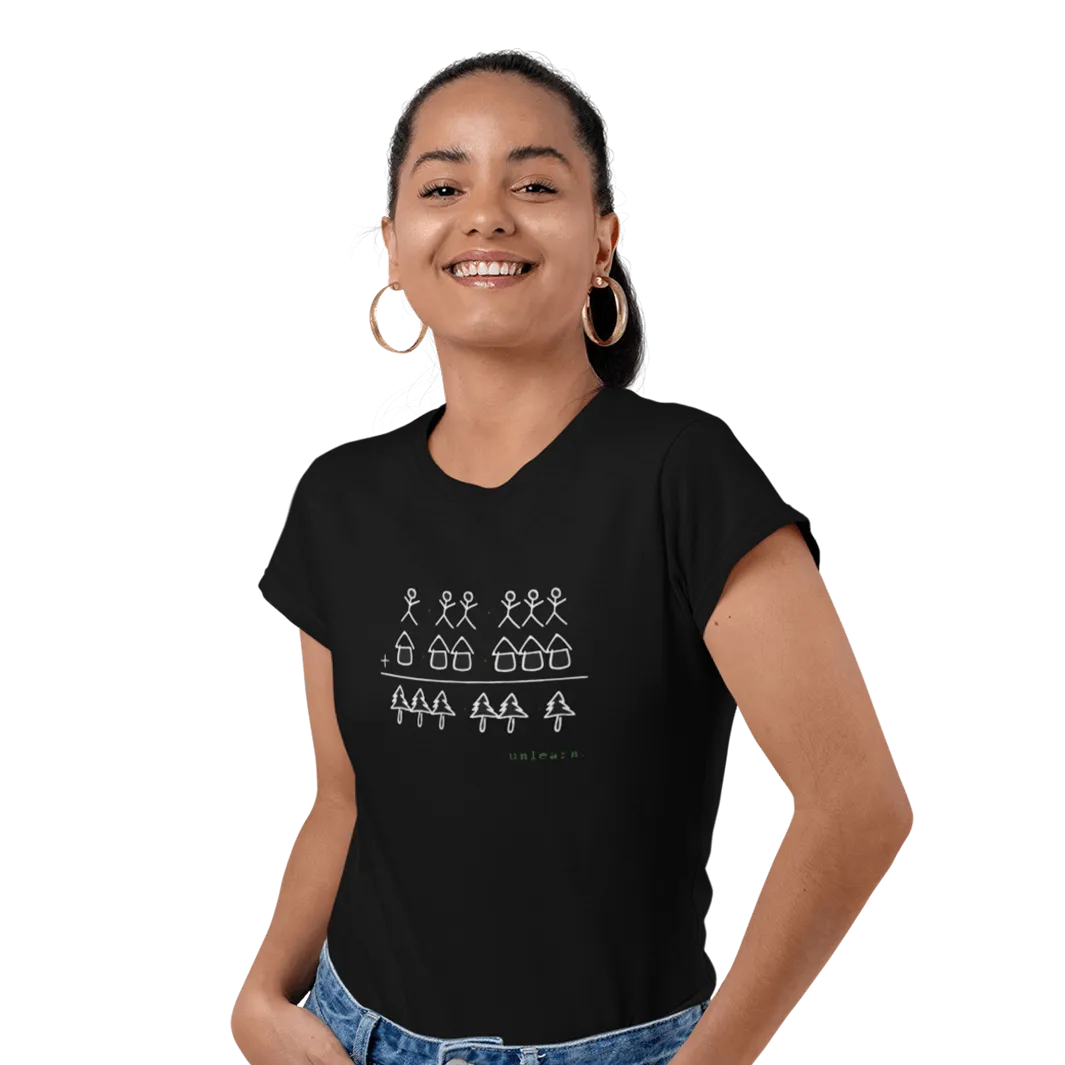 Enviromath - Women's Fitted T-Shirt