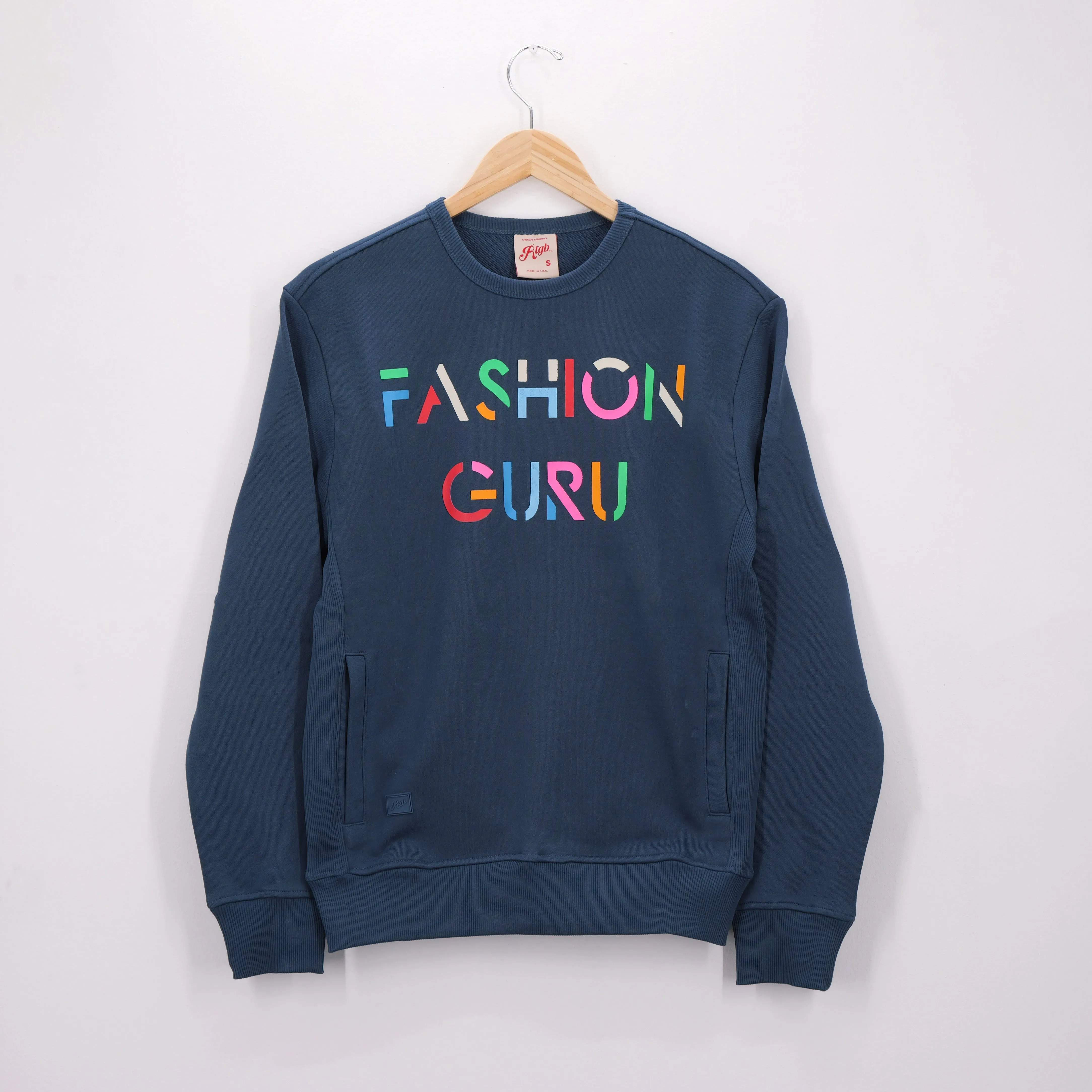 FASHION GURU CREWNECK BLUE