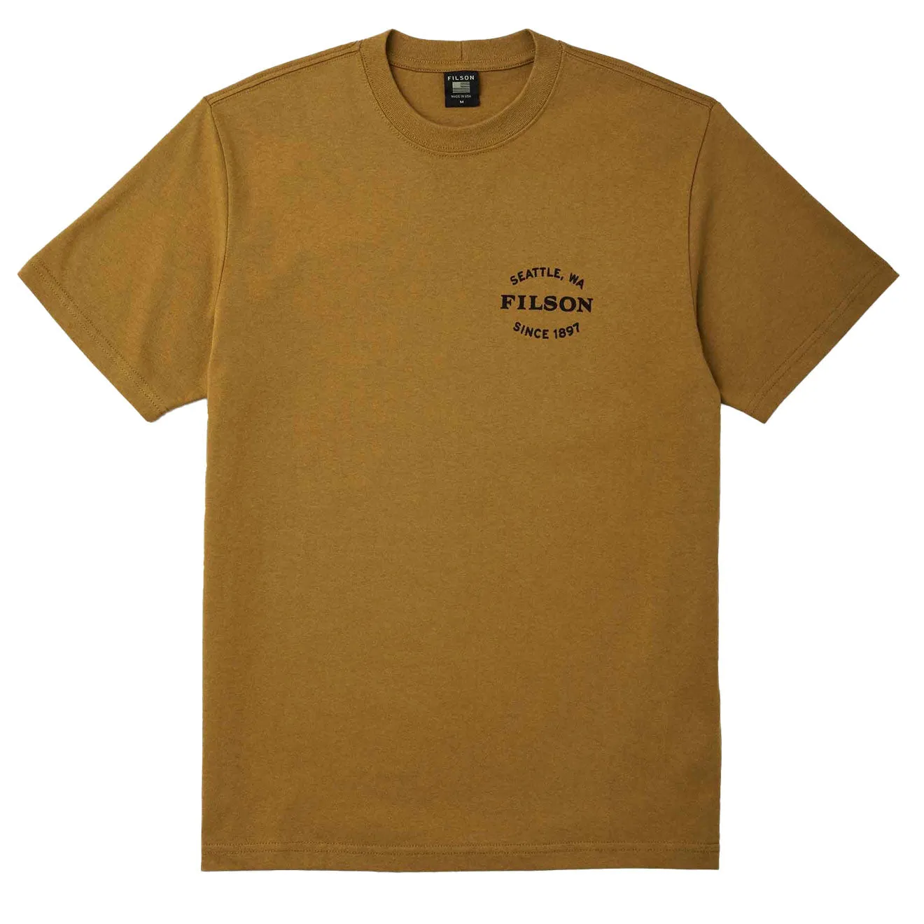 Filson S/S Pioneer Graphic T-Shirt Gold Ochre