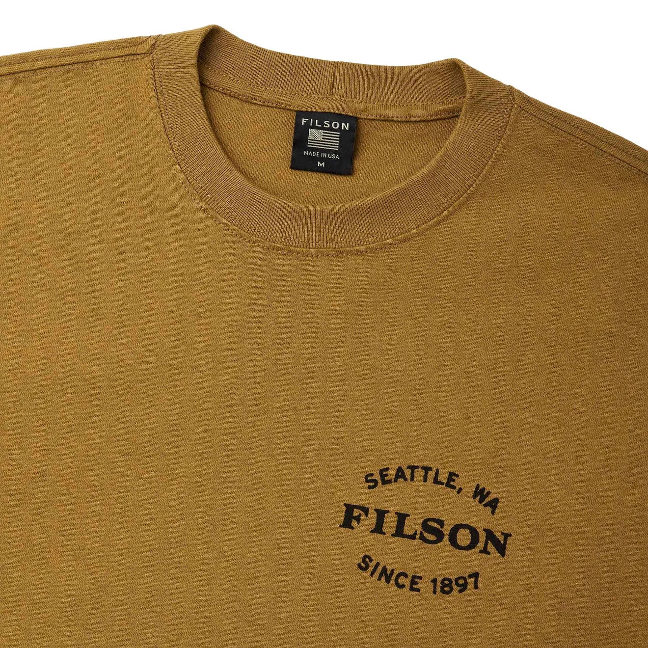 Filson S/S Pioneer Graphic T-Shirt Gold Ochre