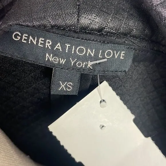 GenerationLoveNWT Quilted Ted Moto Jacket