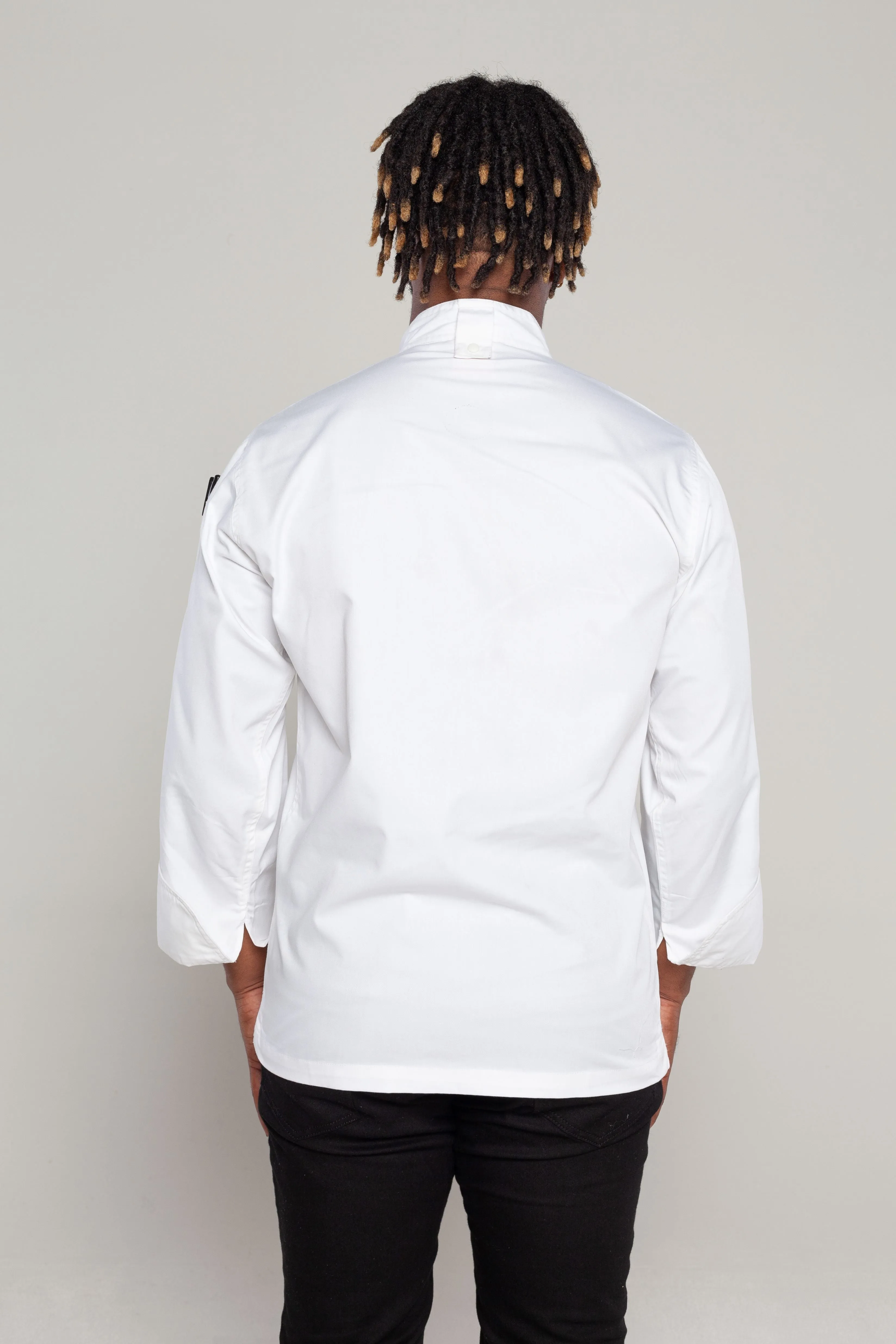 Generic White Chef jackets Long sleeve