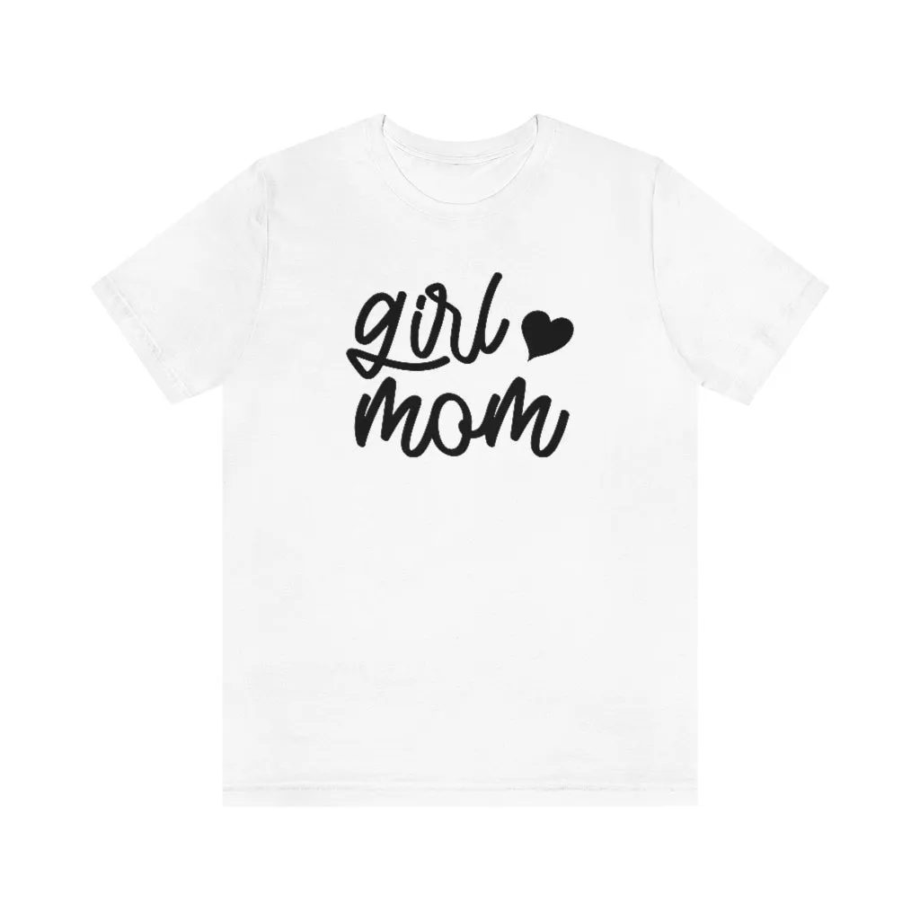 Girl Mom Shirt with Heart | Mom Shirts