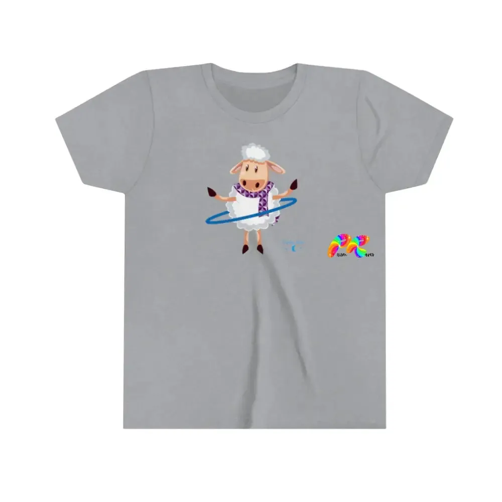 Hoop Sheep Youth Short Sleeve T-Shirt