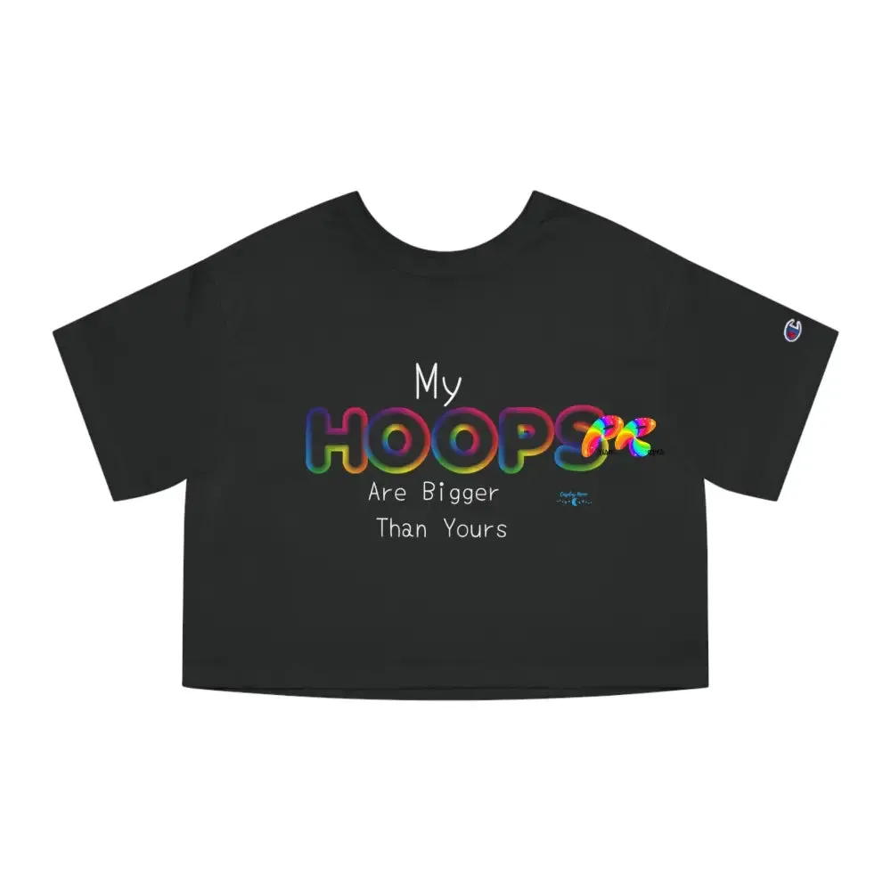 Hula Hoop Cropped Short Sleeve T-Shirt