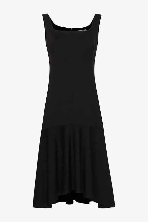 James Dress - Washable Ponte :: Black