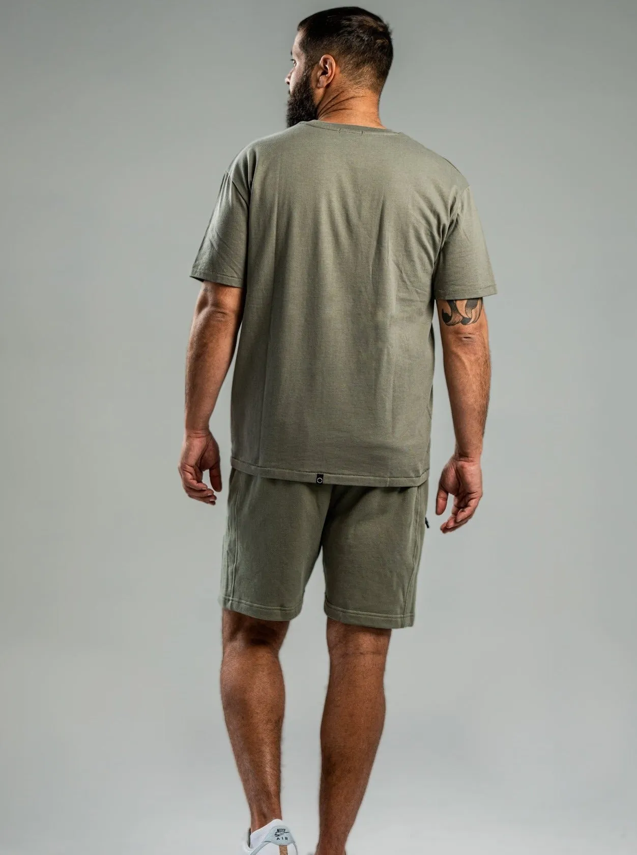 James French Terry Short - Khaki