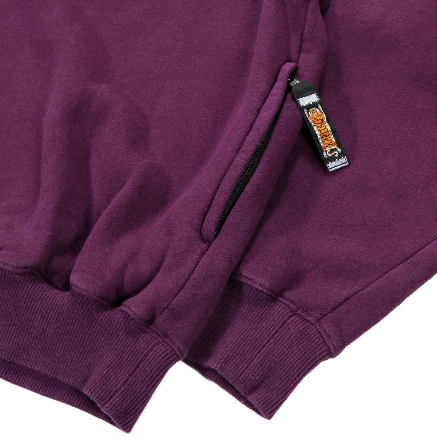 KAPITAL NAPPED LINING SWT KESA PARKA KOUNTRY PURPLE