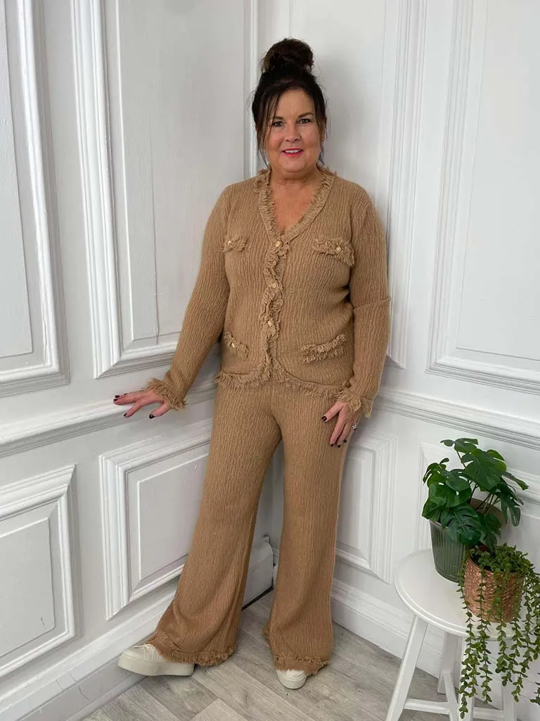 Malissa J Knit Co-ord - Camel