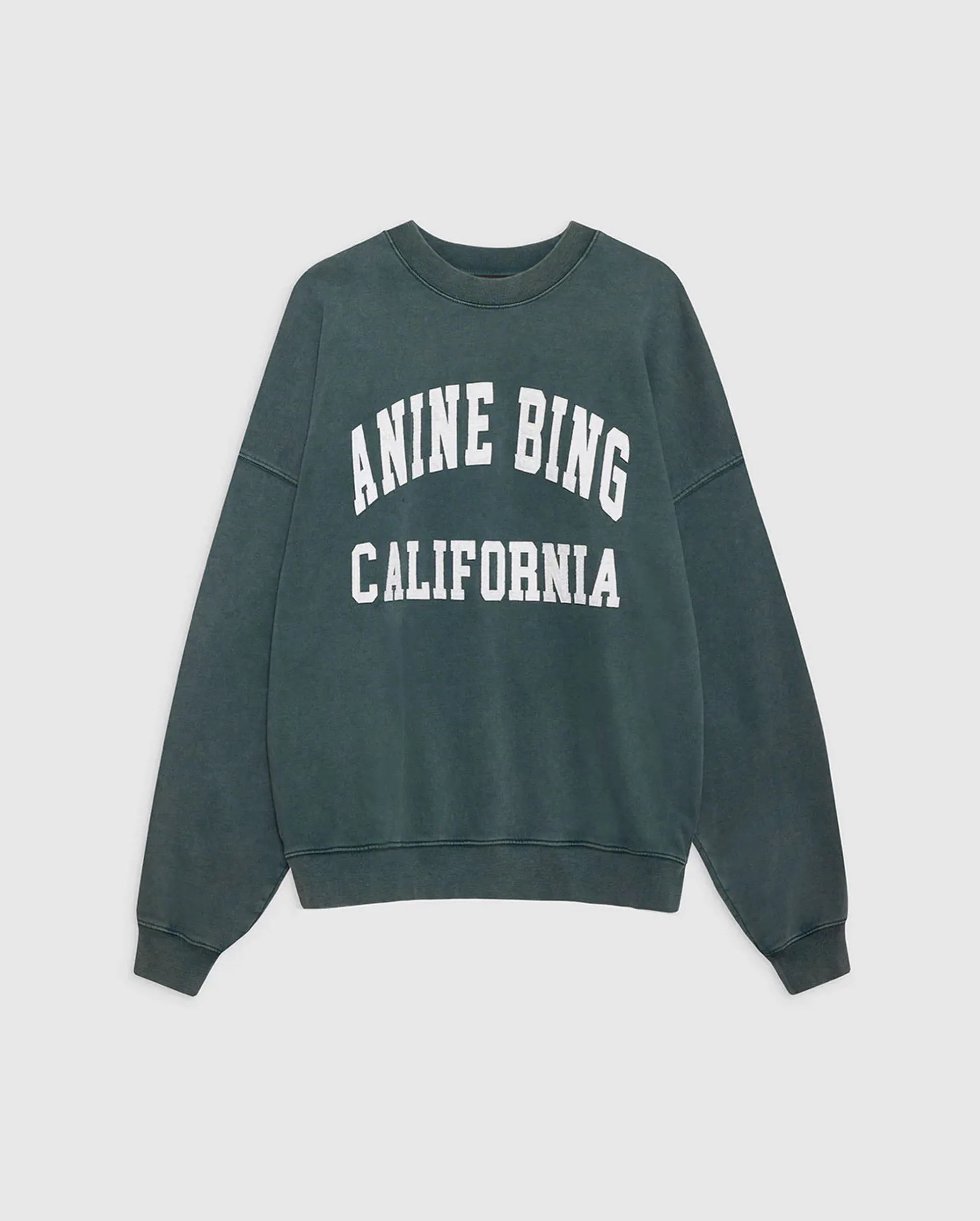 MILES SWEATSHIRT ANINE BING / WASHED DARK SAGE