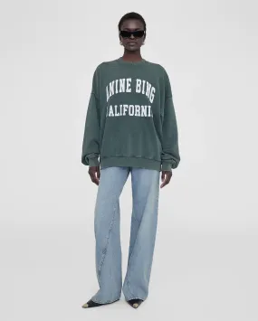 MILES SWEATSHIRT ANINE BING / WASHED DARK SAGE