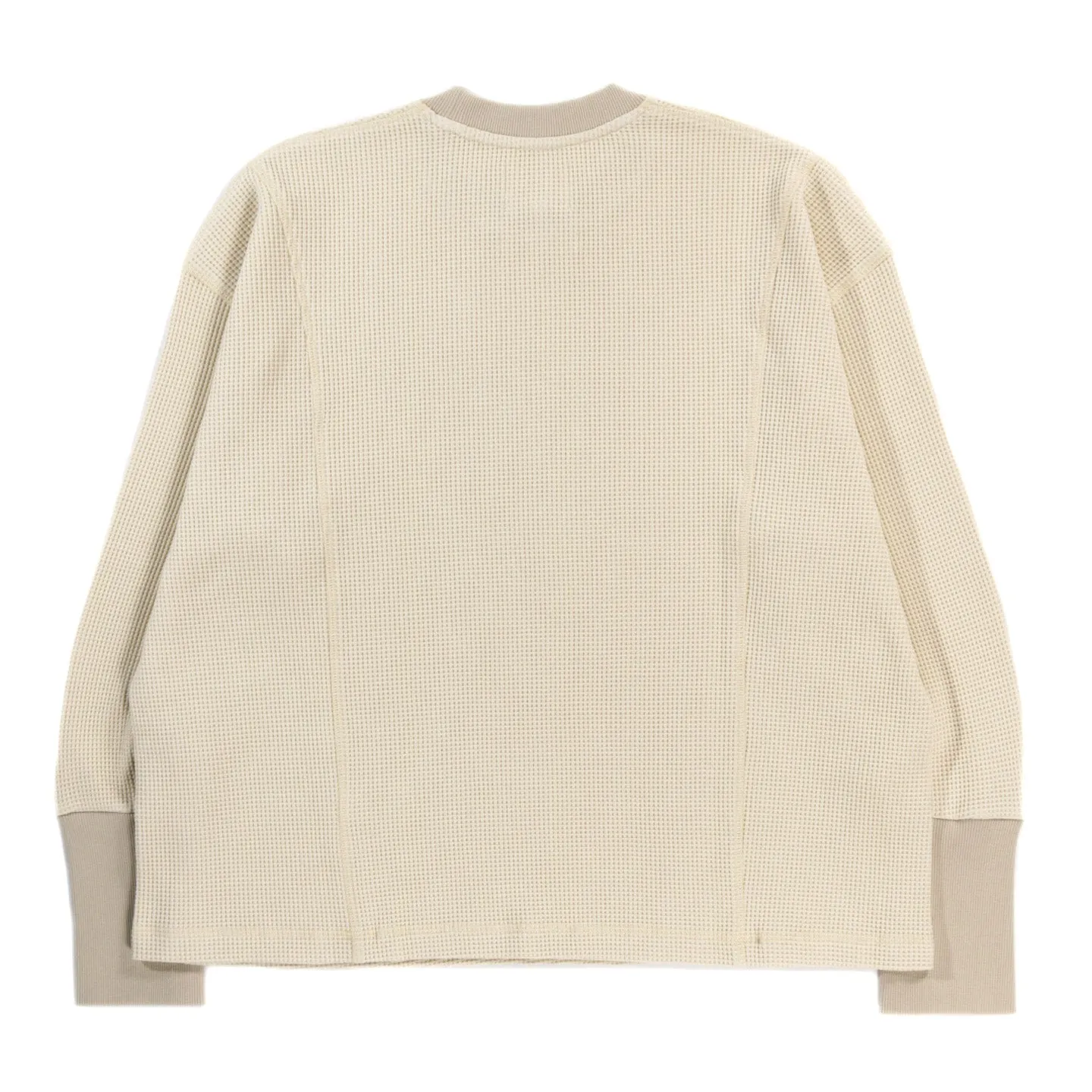 NICHOLAS DALEY L/S WAFFLE CREW CREAM