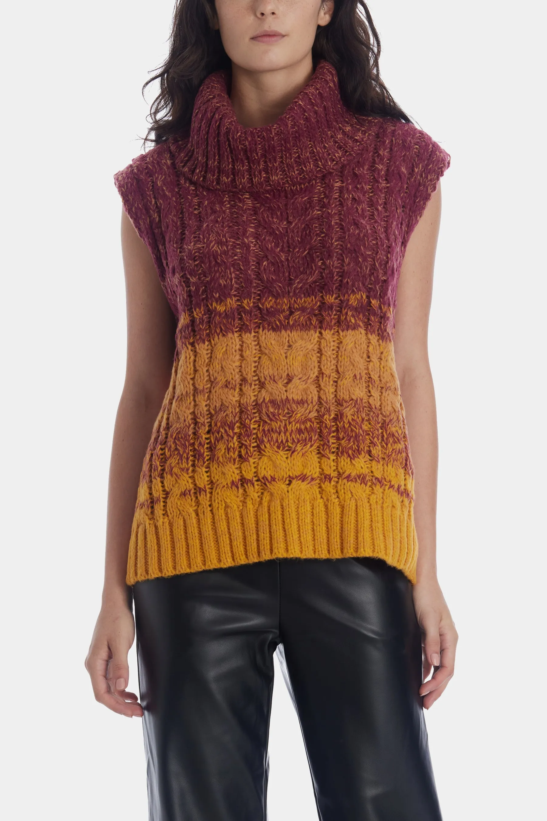 Ombre Cable Vest