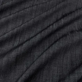 Organic Cotton Raw Denim in Graphite