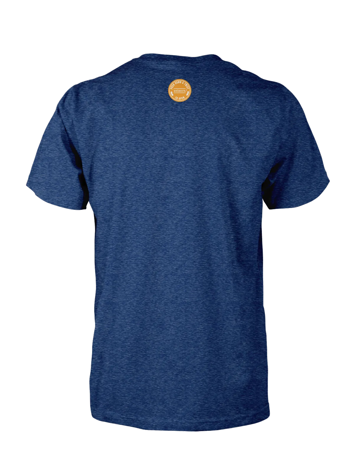 Pill Generation - Relaxed Fit Indigo Blue T-Shirt