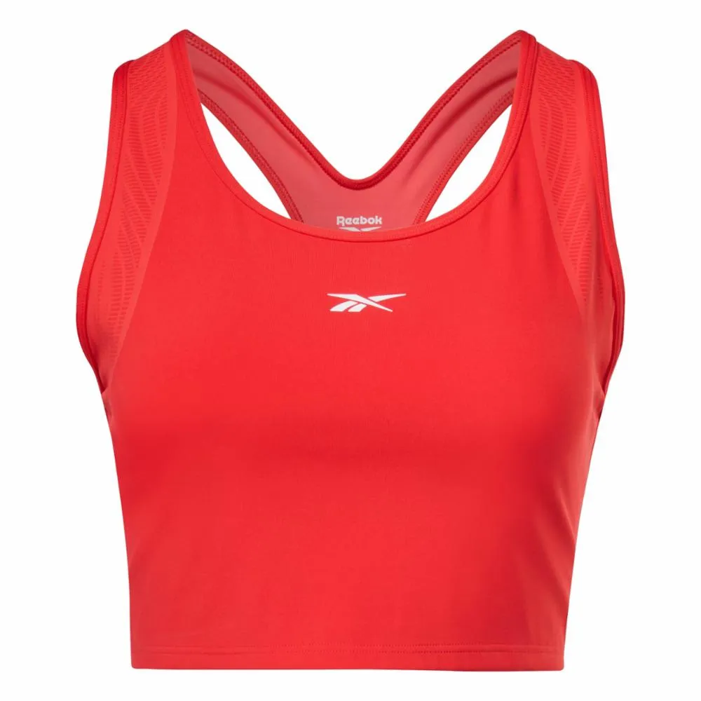 Reebok Apparel Women Lux Perform Crop Top VECRED