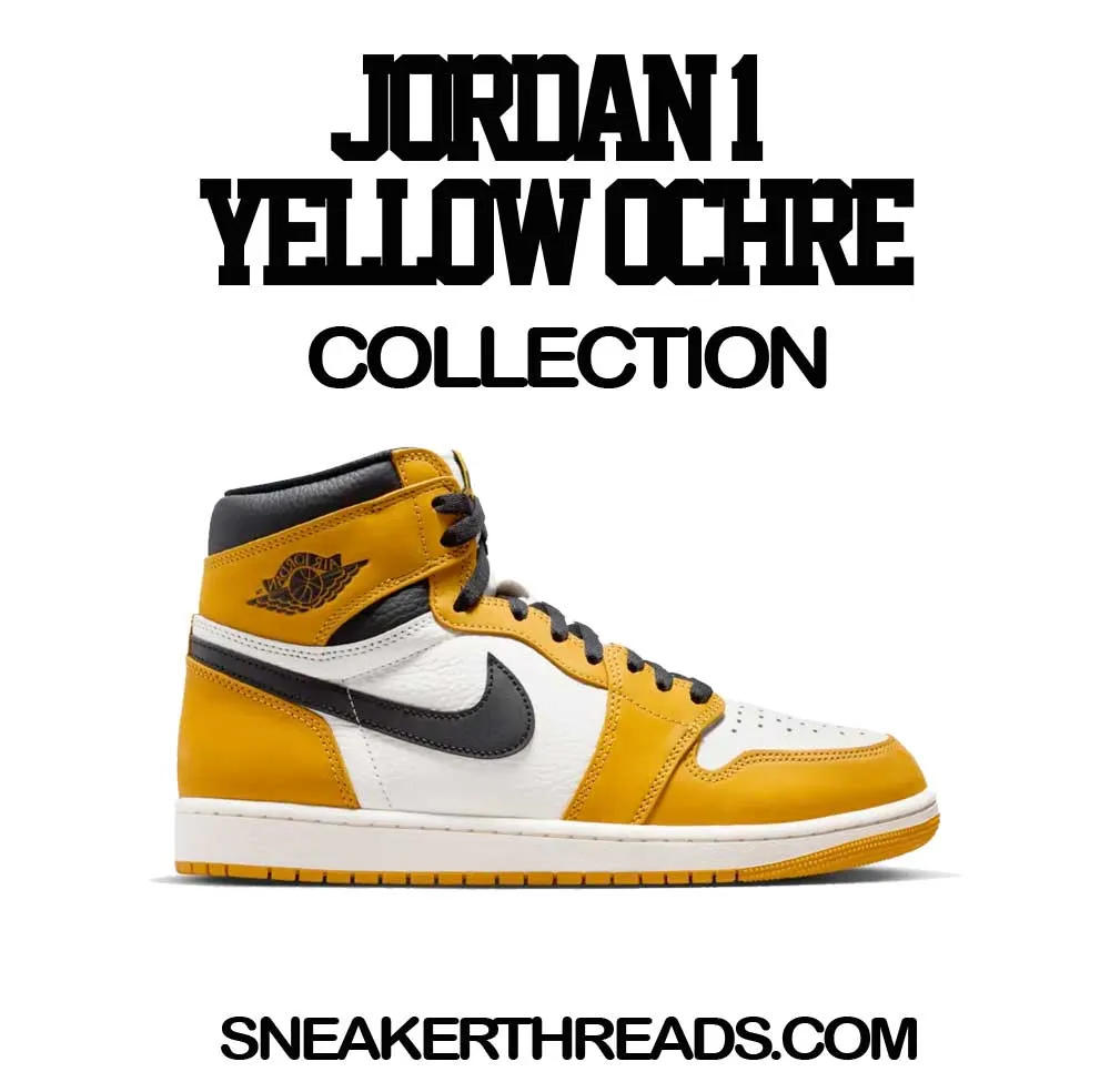 Retro 1 Yellow Ochre Jacket - Greatest - Black