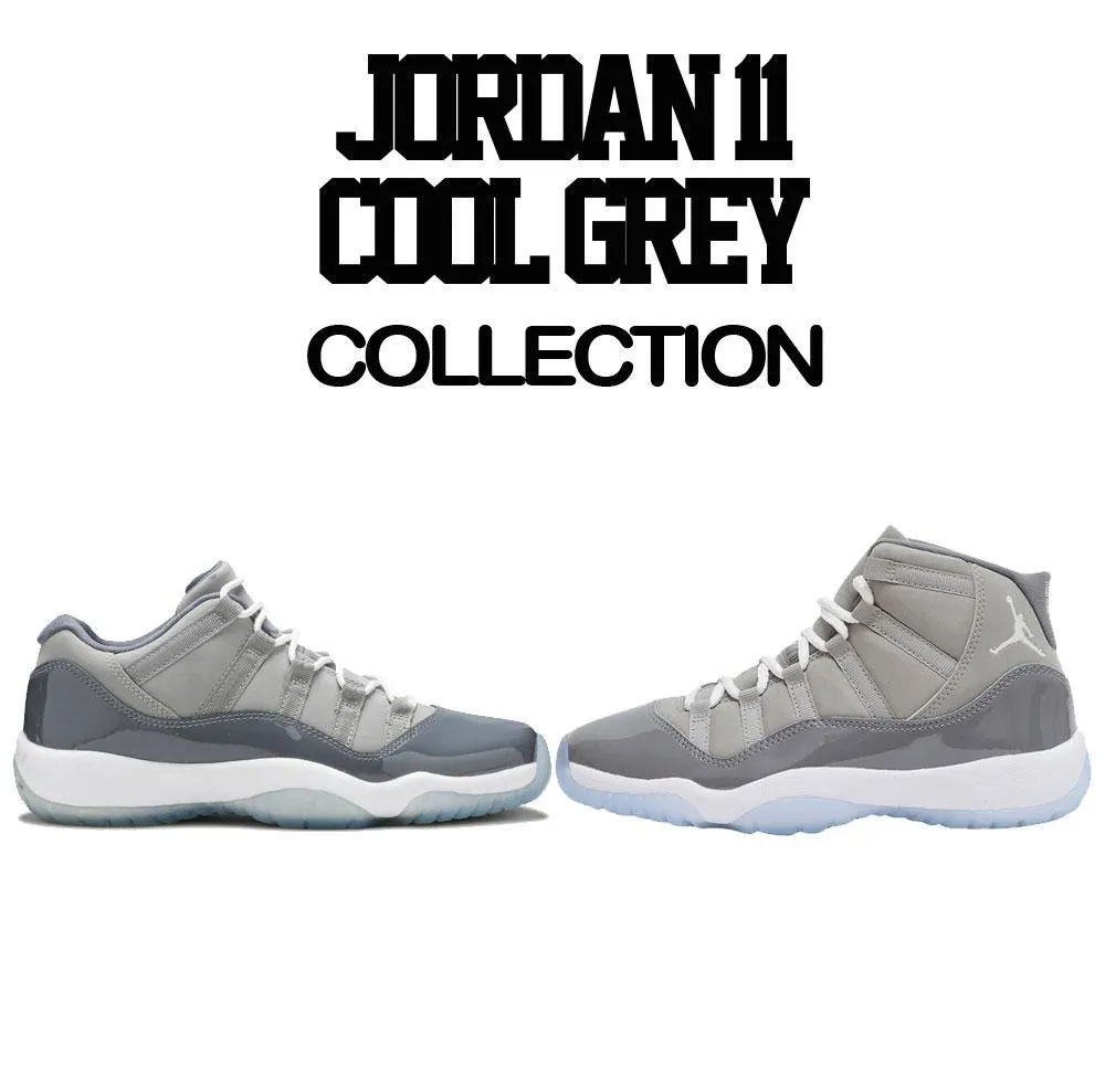 Retro 11 Cool Grey Sweater - Cheddar - Grey