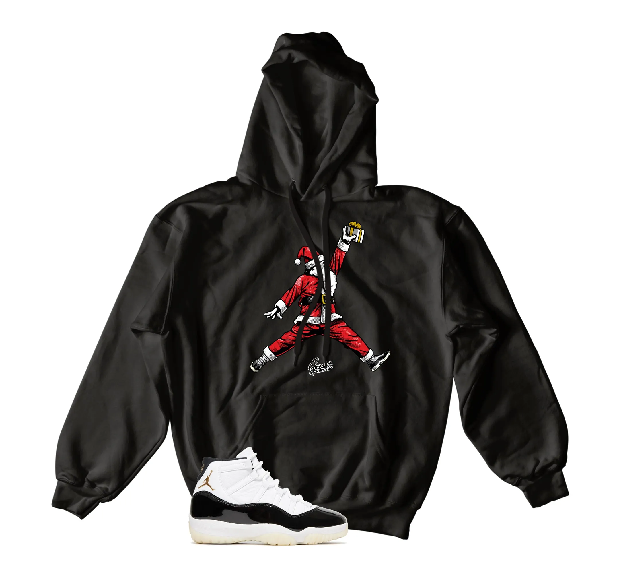 Retro 11 Gratitude Hoodie - Air Santa