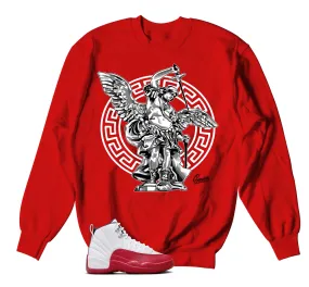 Retro 12 Cherry Sweater - St. Micheal - Red