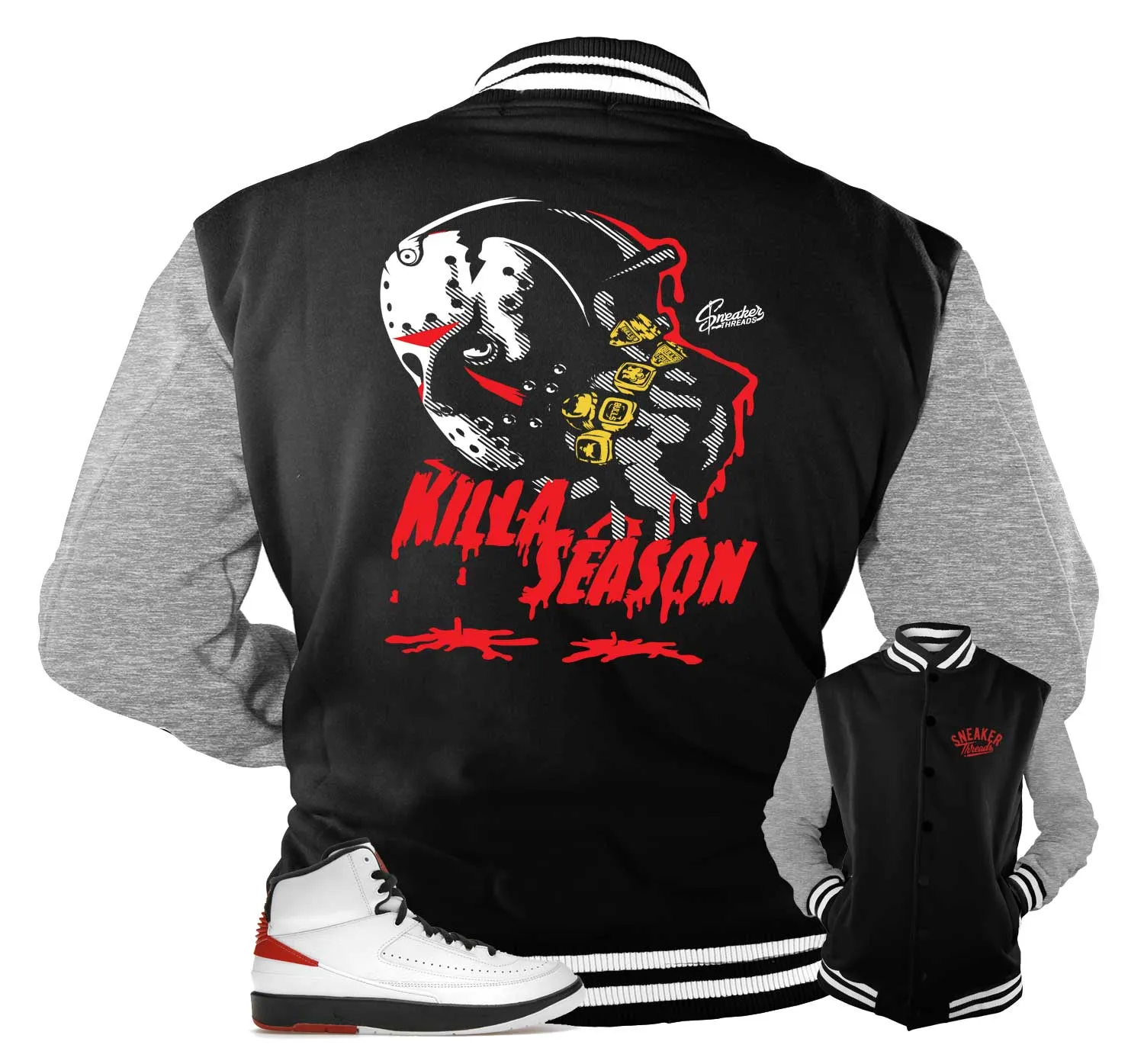 Retro 2 Chicago Jacket - Killa Season - Black