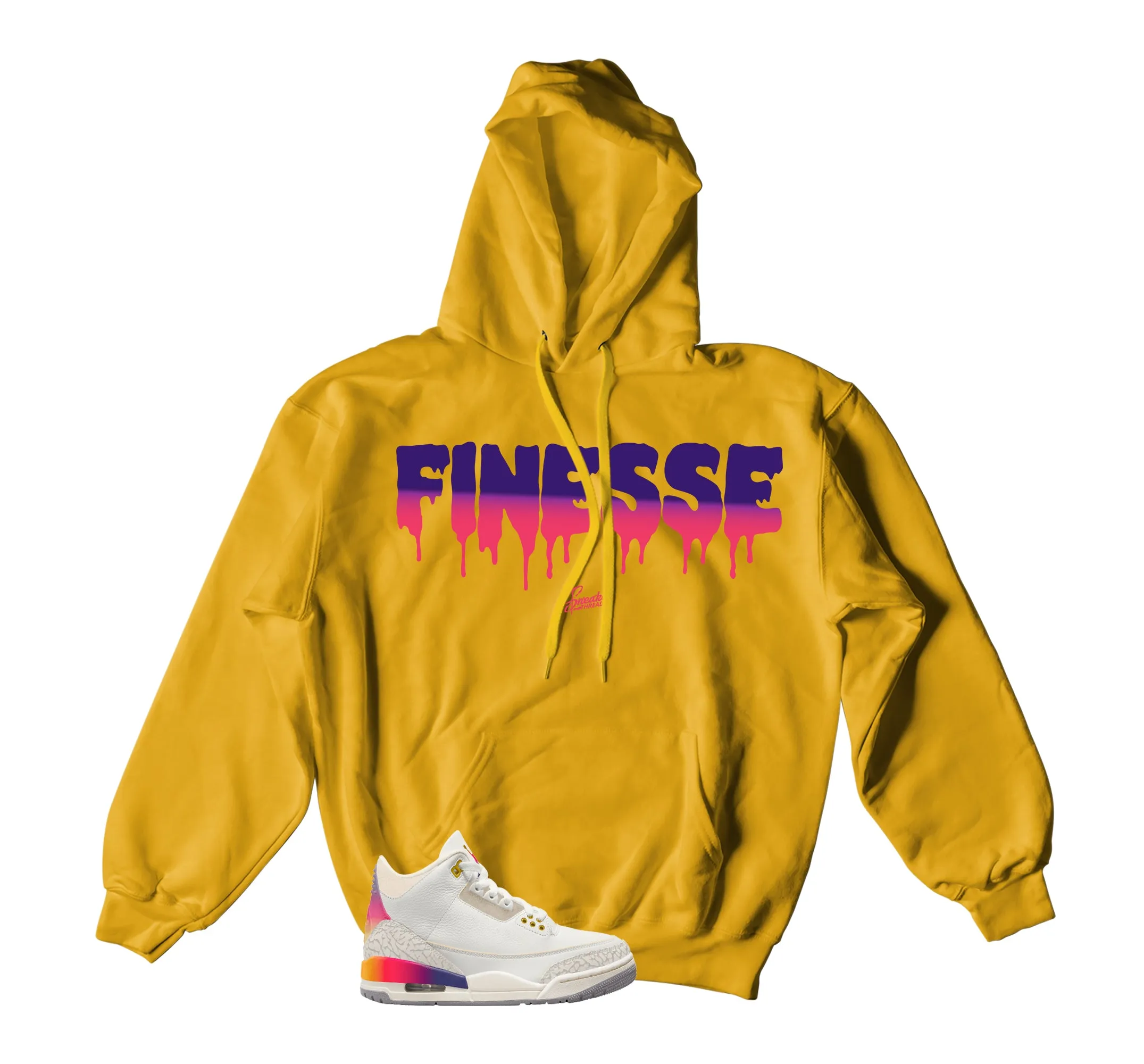 Retro 3 Sunset Finesse Hoody