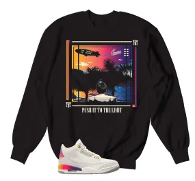 Retro 3 Sunset World Is Yours Sweater