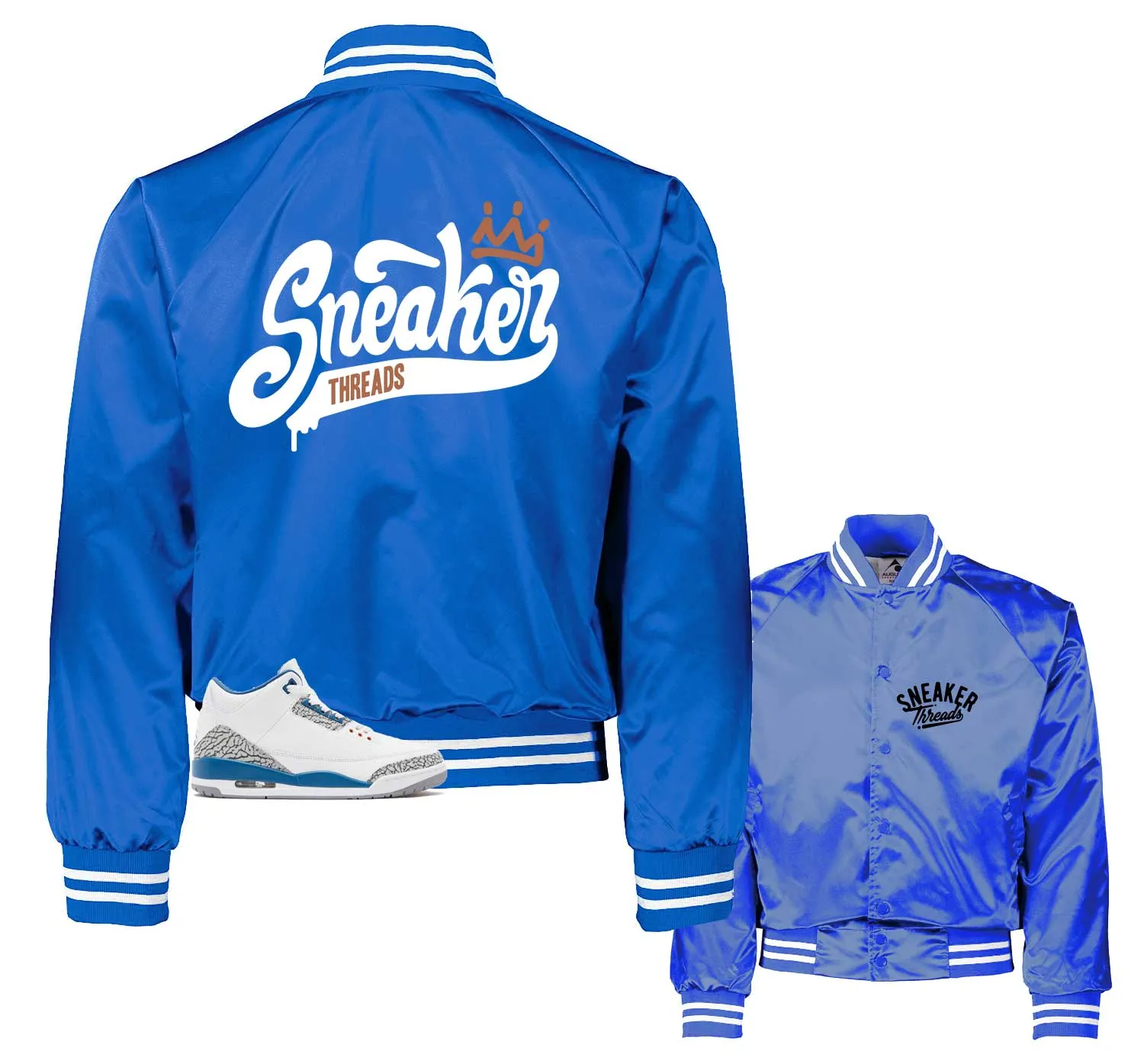 Retro 3 Wizards St Crown Jacket